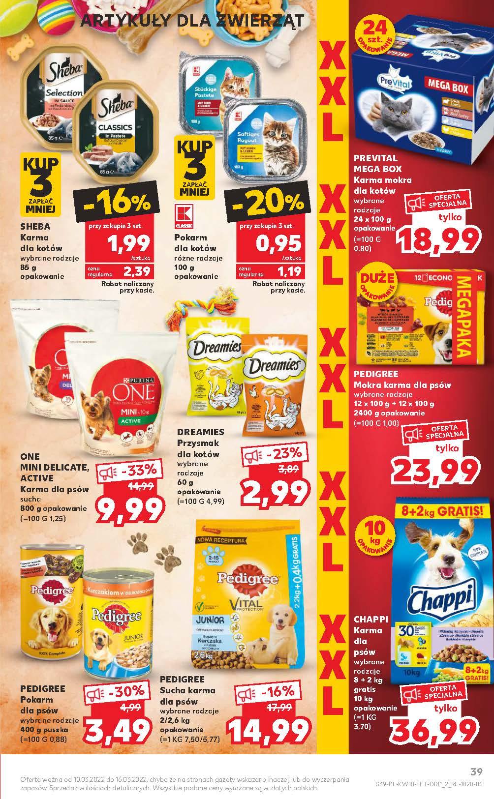 Gazetka promocyjna Kaufland do 16/03/2022 str.39