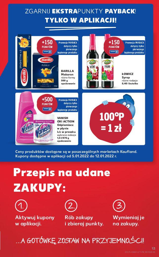 Gazetka promocyjna Kaufland do 12/01/2022 str.13