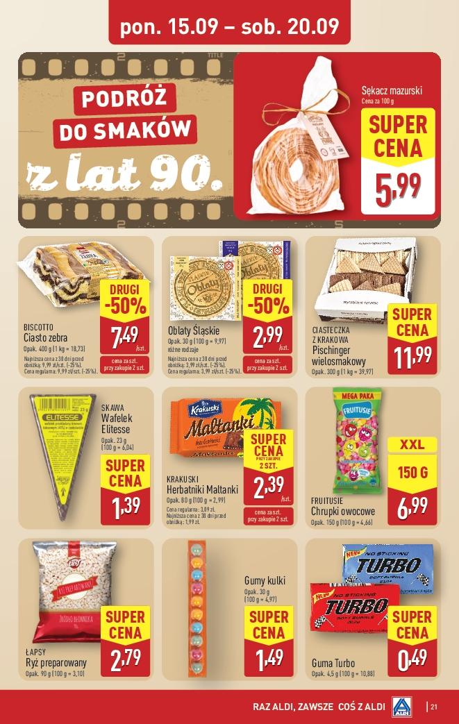 Gazetka promocyjna ALDI do 20/09/2025 str.21