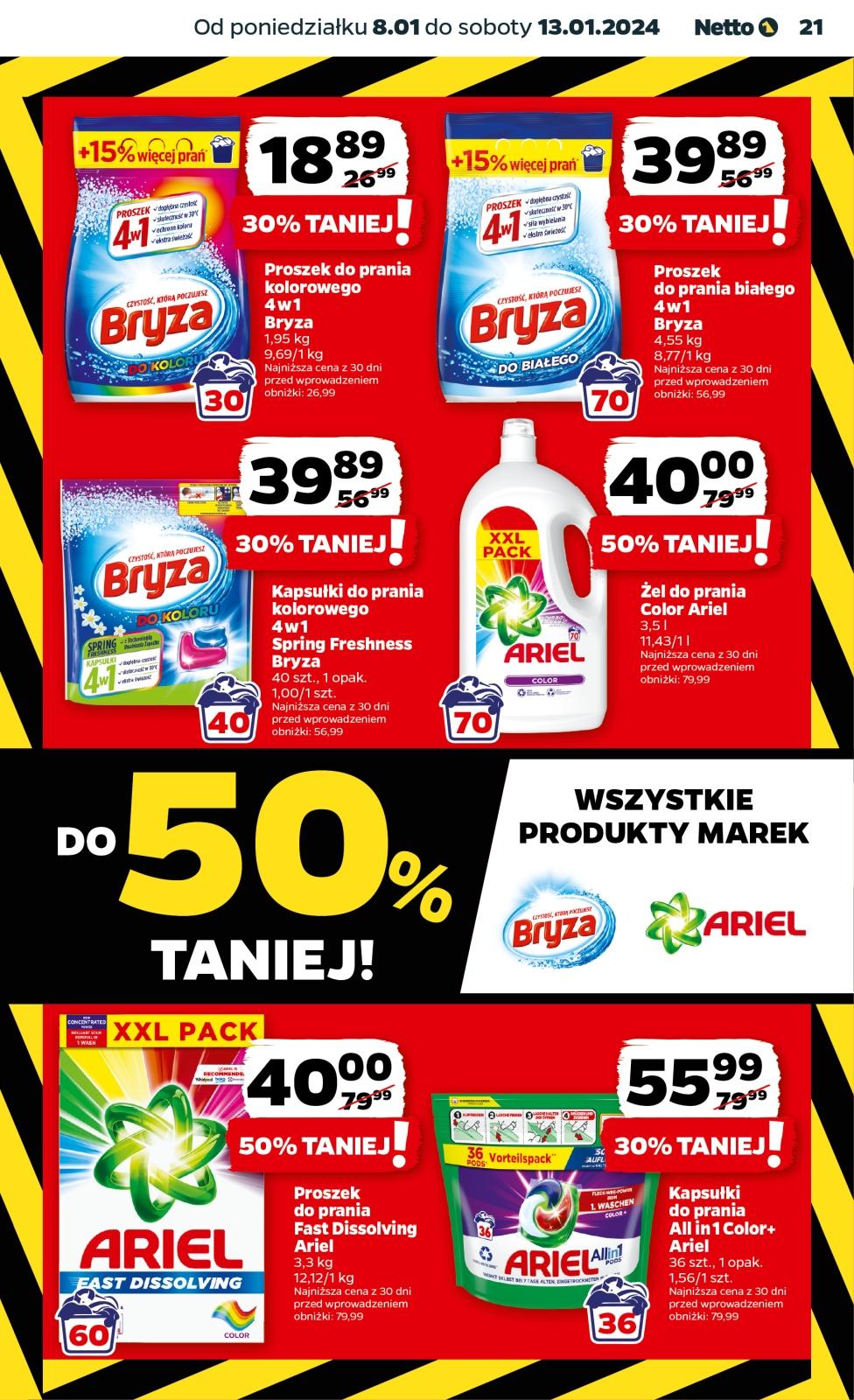 Gazetka promocyjna Netto do 13/01/2024 str.21