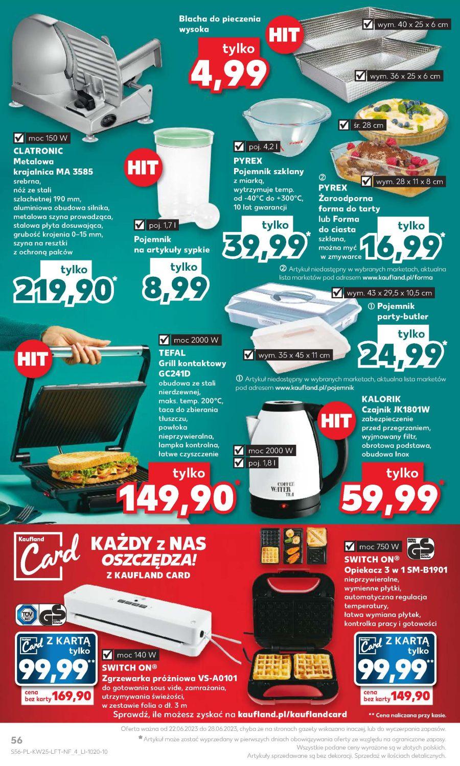 Gazetka promocyjna Kaufland do 28/06/2023 str.56