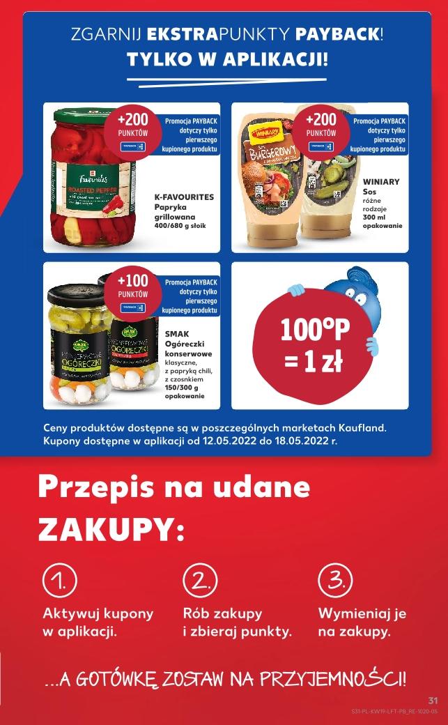 Gazetka promocyjna Kaufland do 18/05/2022 str.31