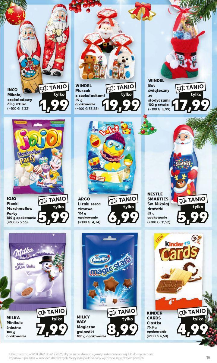 Gazetka promocyjna Kaufland do 06/12/2023 str.15