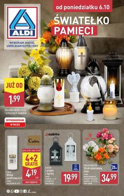 Aldi znicze 