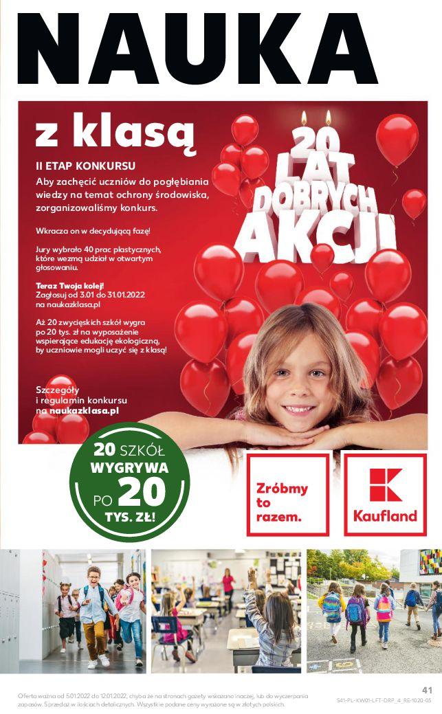 Gazetka promocyjna Kaufland do 12/01/2022 str.41