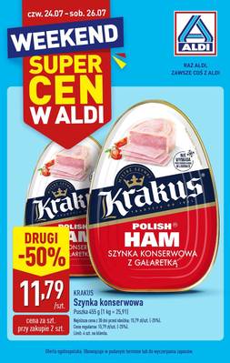 Aldi od czwartku 