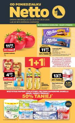 Netto gazetka - od 20/01/2025 do 26/01/2025