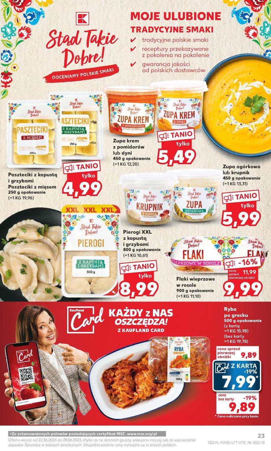 Gazetka promocyjna Kaufland do 28/06/2023 str.23