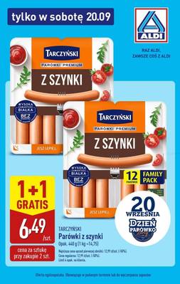 Aldi tylko w sobotę 
