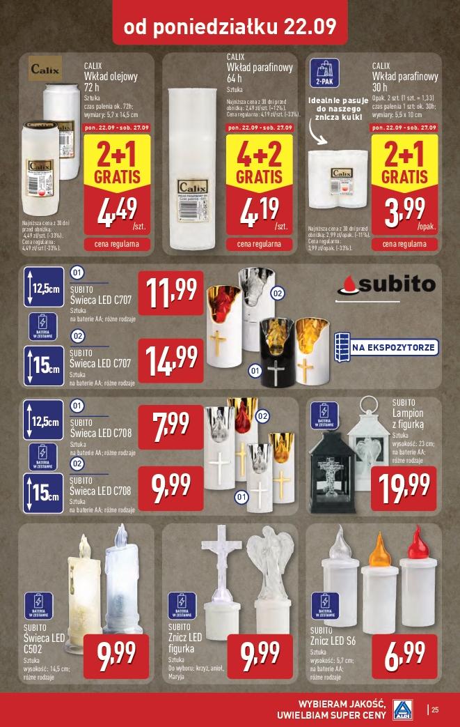Gazetka promocyjna ALDI do 27/09/2025 str.25