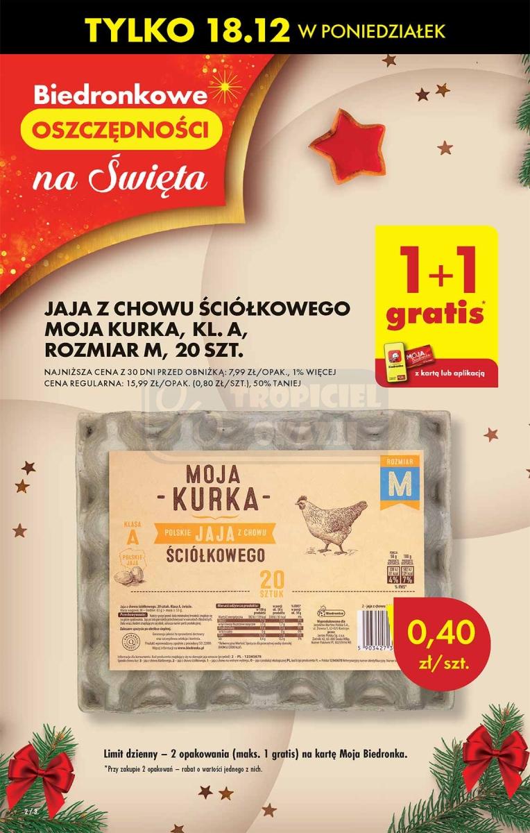 Gazetka promocyjna Biedronka do 23/12/2023 str.1