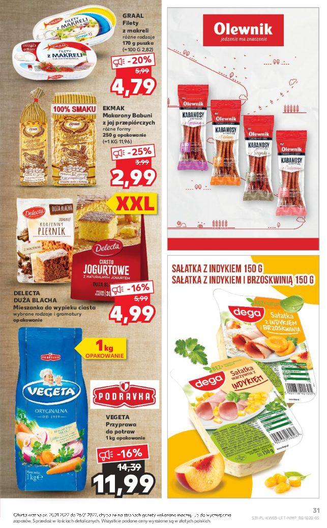 Gazetka promocyjna Kaufland do 26/01/2022 str.31