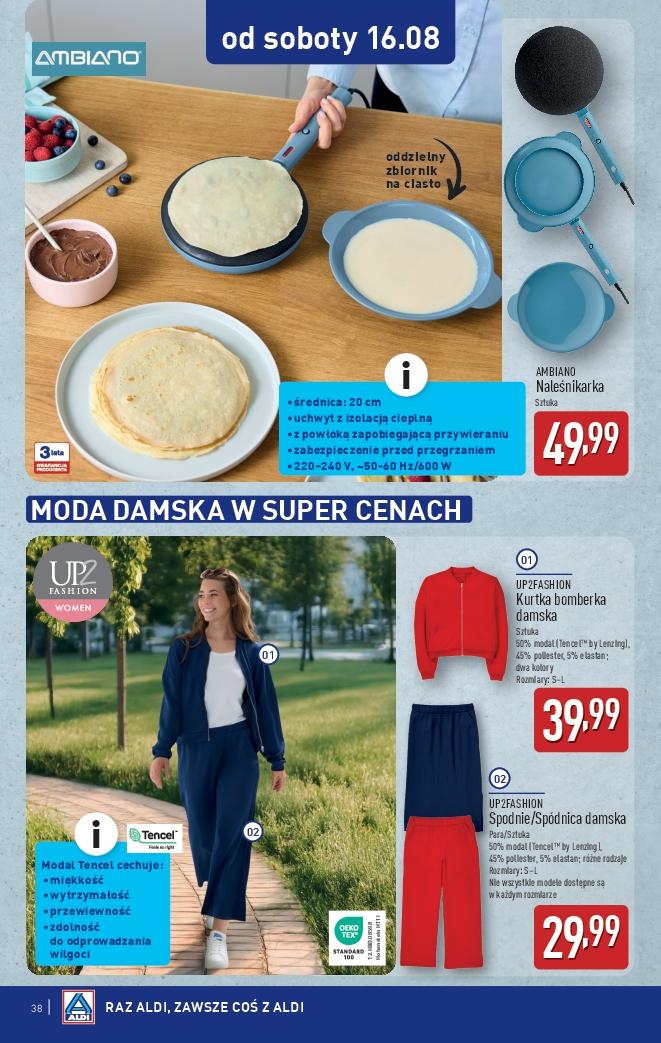 Gazetka promocyjna ALDI do 16/08/2025 str.38