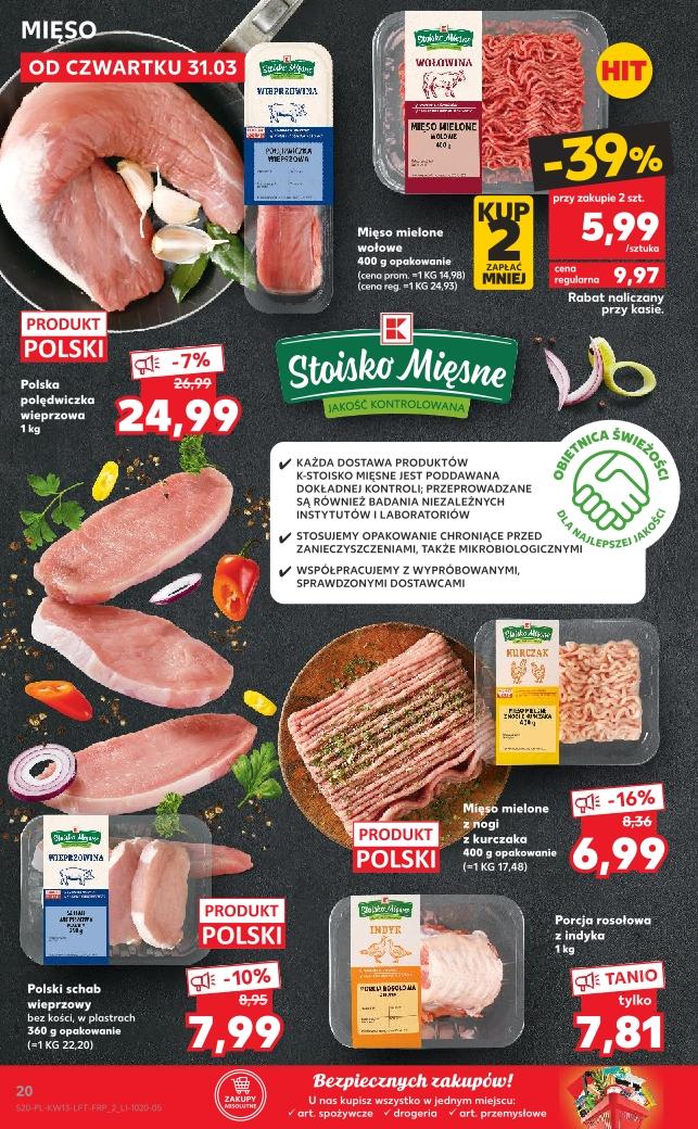 Gazetka promocyjna Kaufland do 06/04/2022 str.20