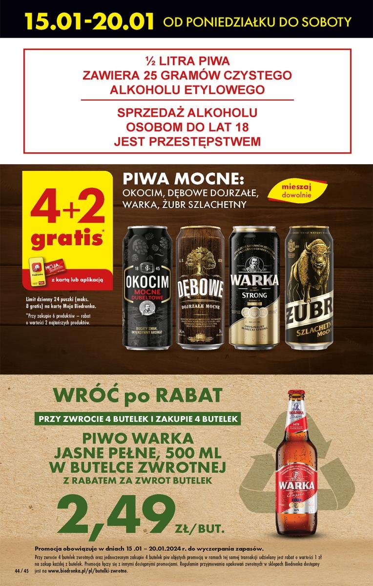 Gazetka promocyjna Biedronka do 20/01/2024 str.48