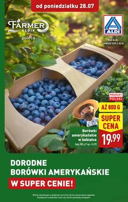 Aldi borówki