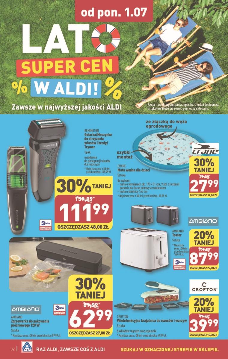 Gazetka promocyjna ALDI do 06/07/2024 str.32