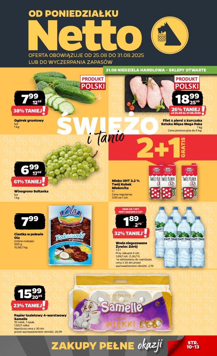 Gazetka promocyjna Netto do 31/08/2025 str.1