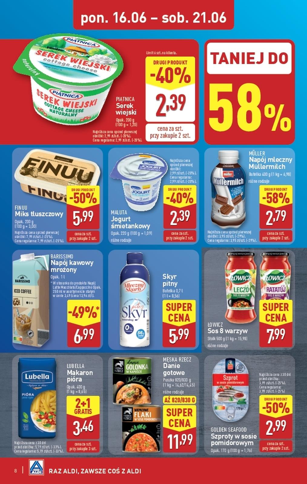 Gazetka promocyjna ALDI do 21/06/2025 str.8