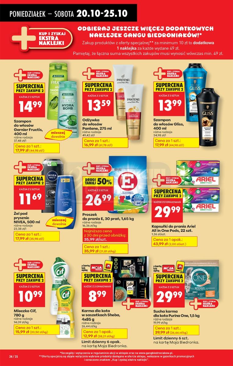 Gazetka promocyjna Biedronka do 26/10/2025 str.34