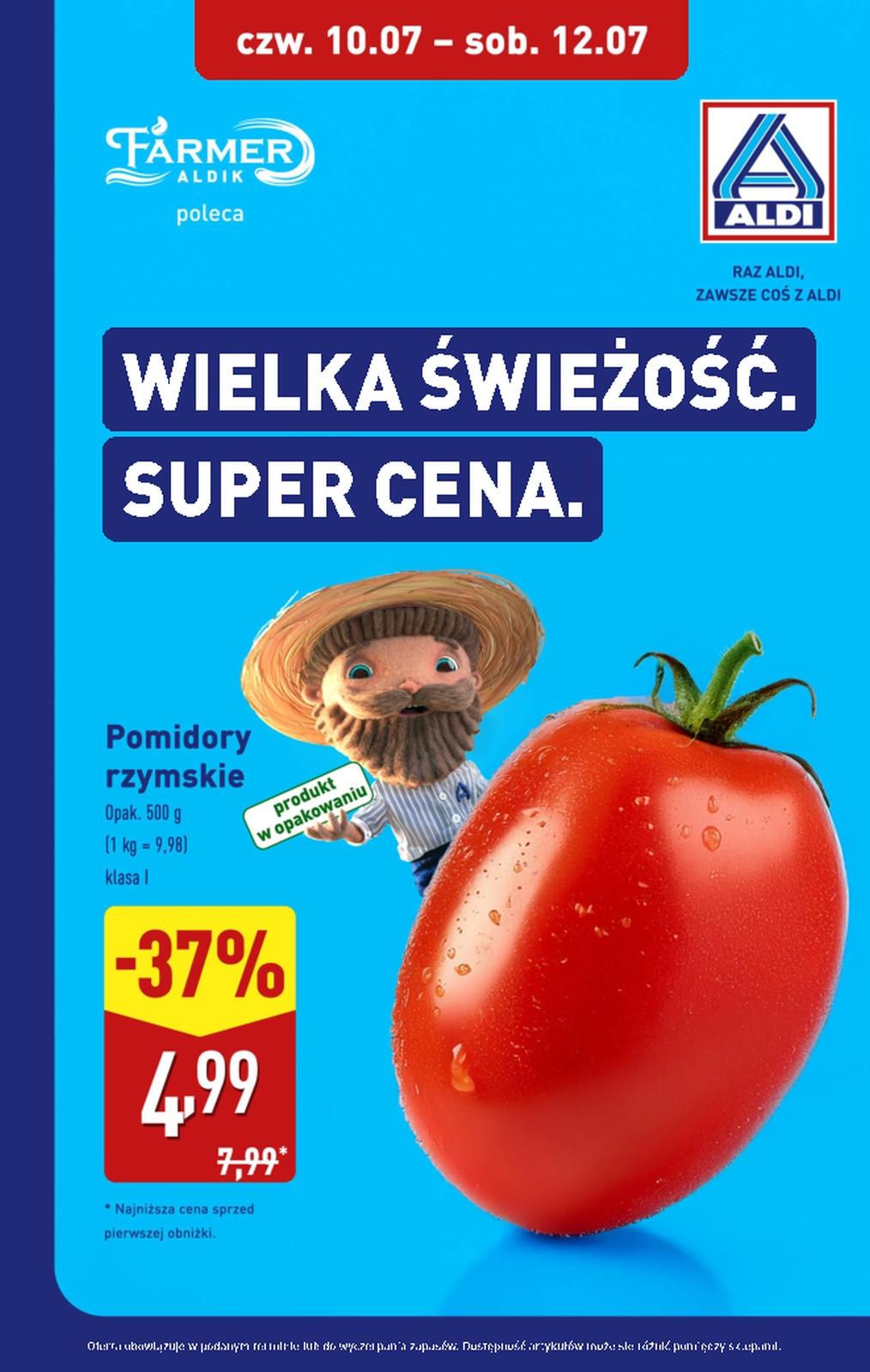 Gazetka promocyjna ALDI do 12/07/2025 str.1