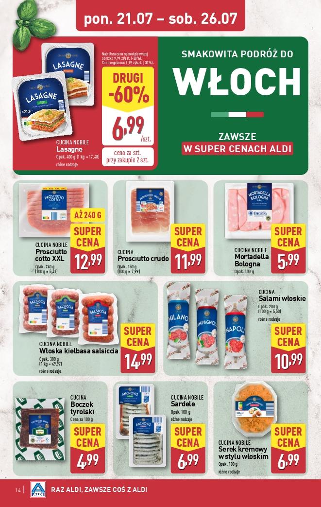 Gazetka promocyjna ALDI do 26/07/2025 str.14