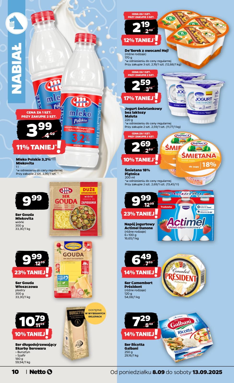 Gazetka promocyjna Netto do 13/09/2025 str.10