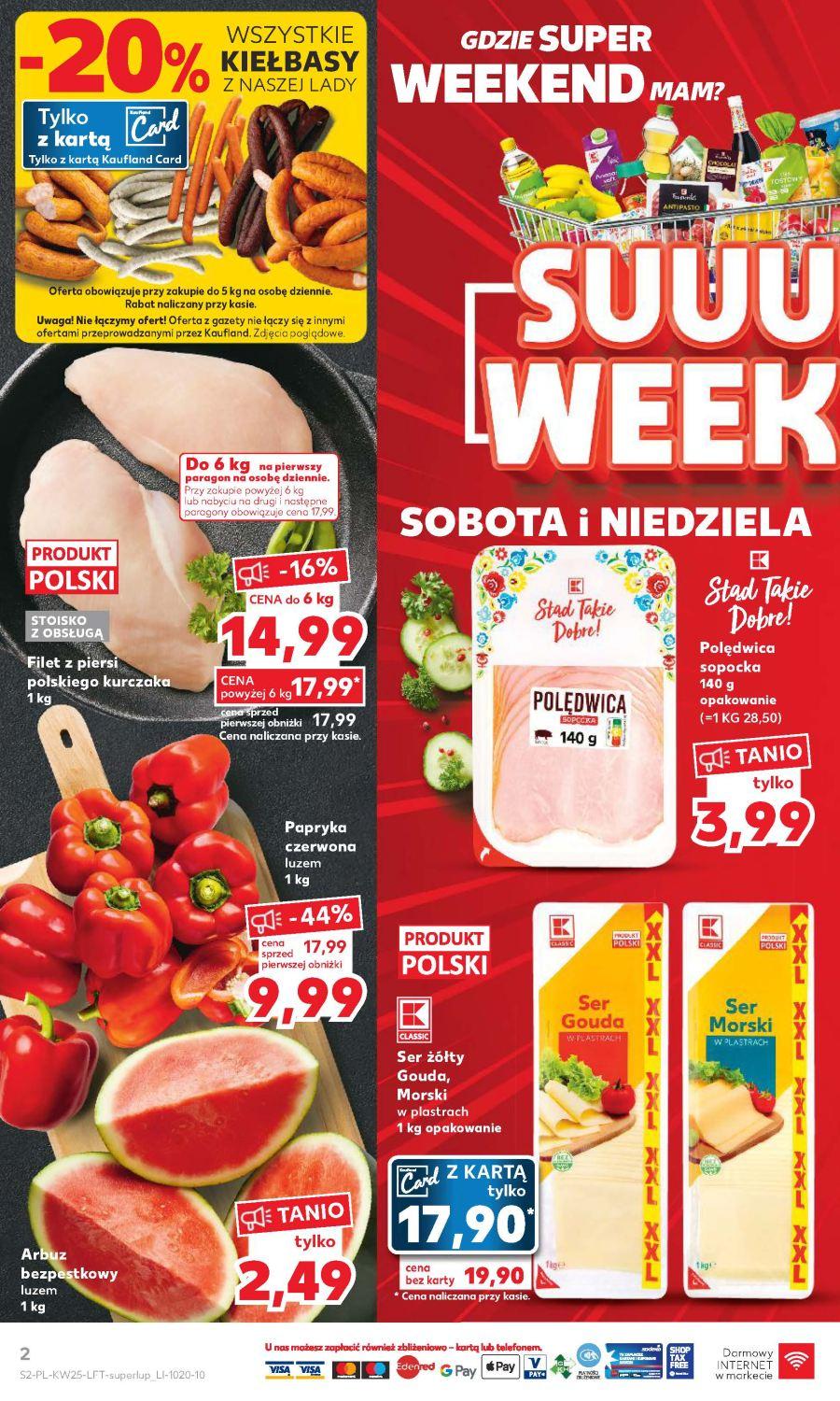 Gazetka promocyjna Kaufland do 28/06/2023 str.2