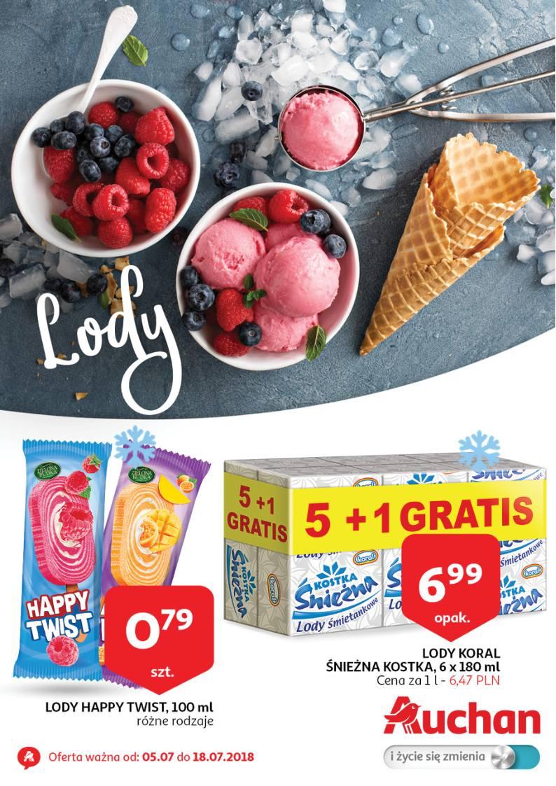 Gazetka promocyjna Auchan do 18/07/2018 str.1