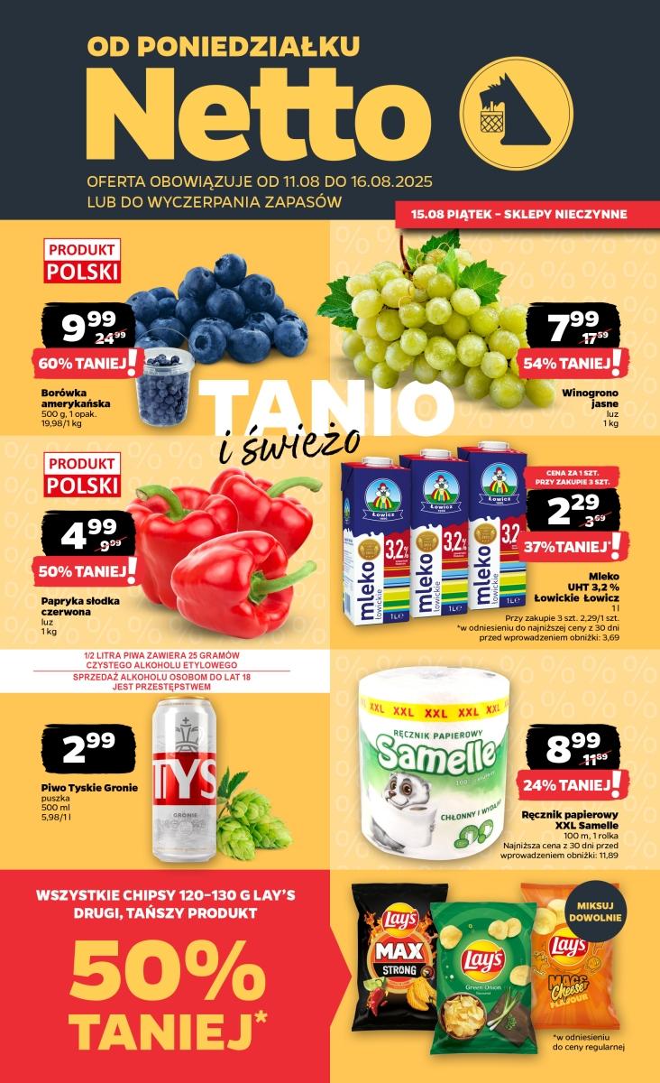 Gazetka promocyjna Netto do 16/08/2025 str.1