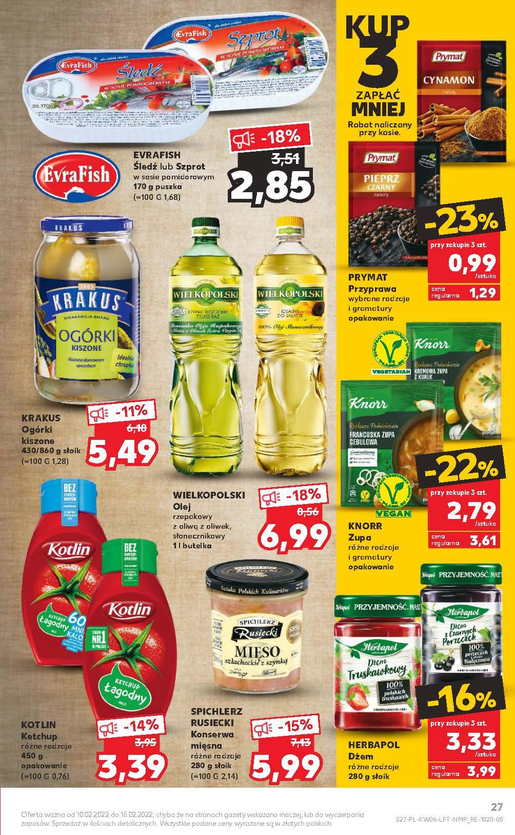 Gazetka promocyjna Kaufland do 16/02/2022 str.27