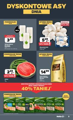 Netto od poniedziałku 