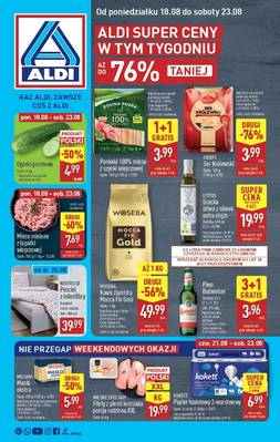 ALDI gazetka - od 18/08/2025 do 23/08/2025