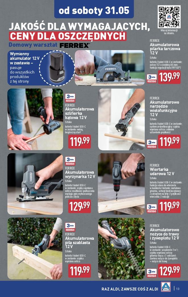 Gazetka promocyjna ALDI do 31/05/2025 str.13