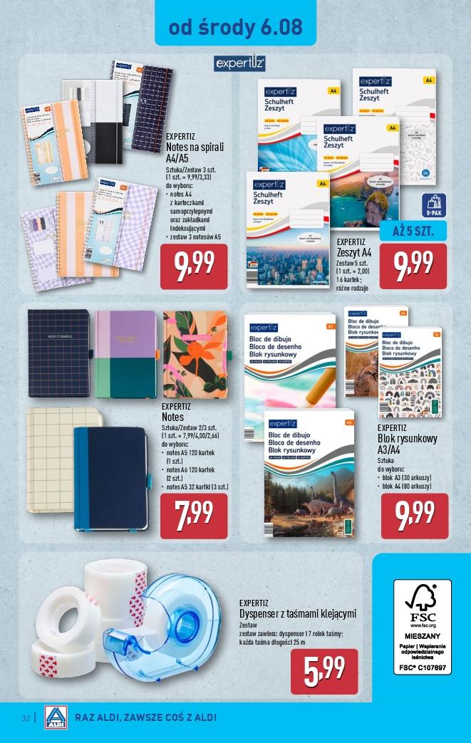 Gazetka promocyjna ALDI do 09/08/2025 str.32