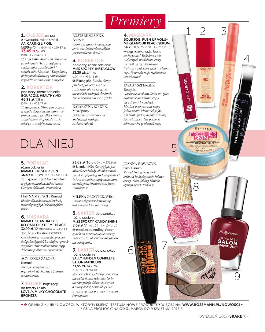 Gazetka promocyjna Rossmann do 30/04/2017 str.66