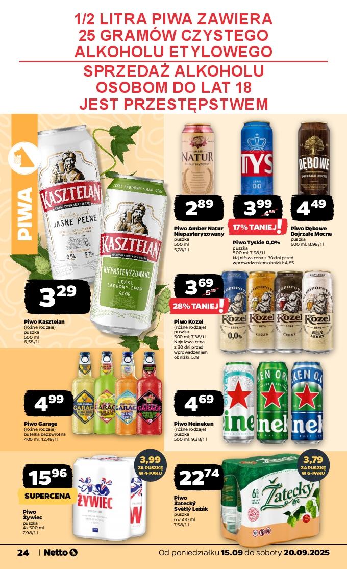Gazetka promocyjna Netto do 20/09/2025 str.24