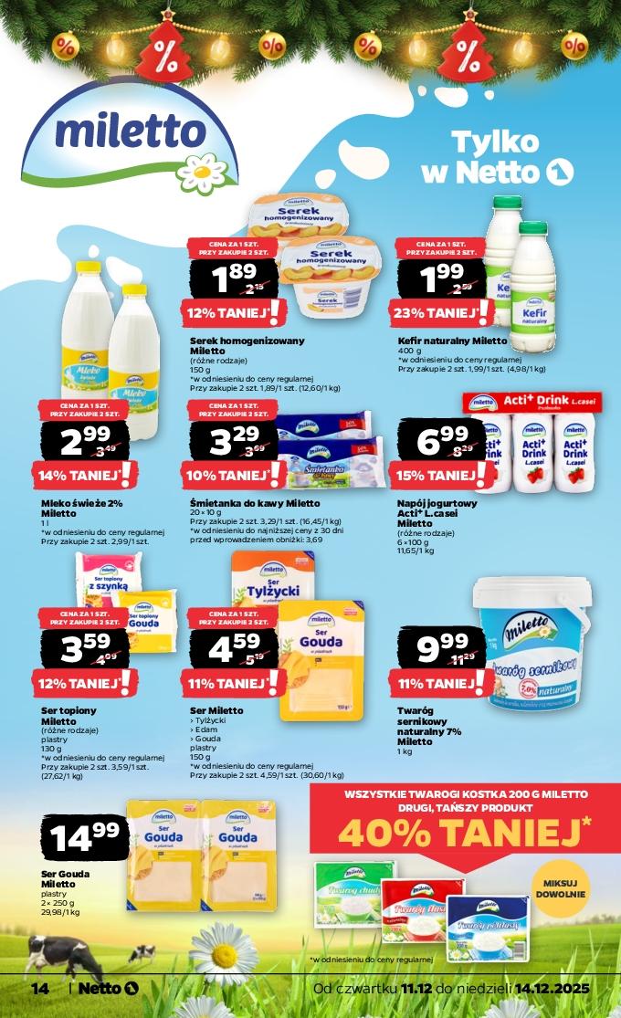 Gazetka promocyjna Netto do 14/12/2025 str.14