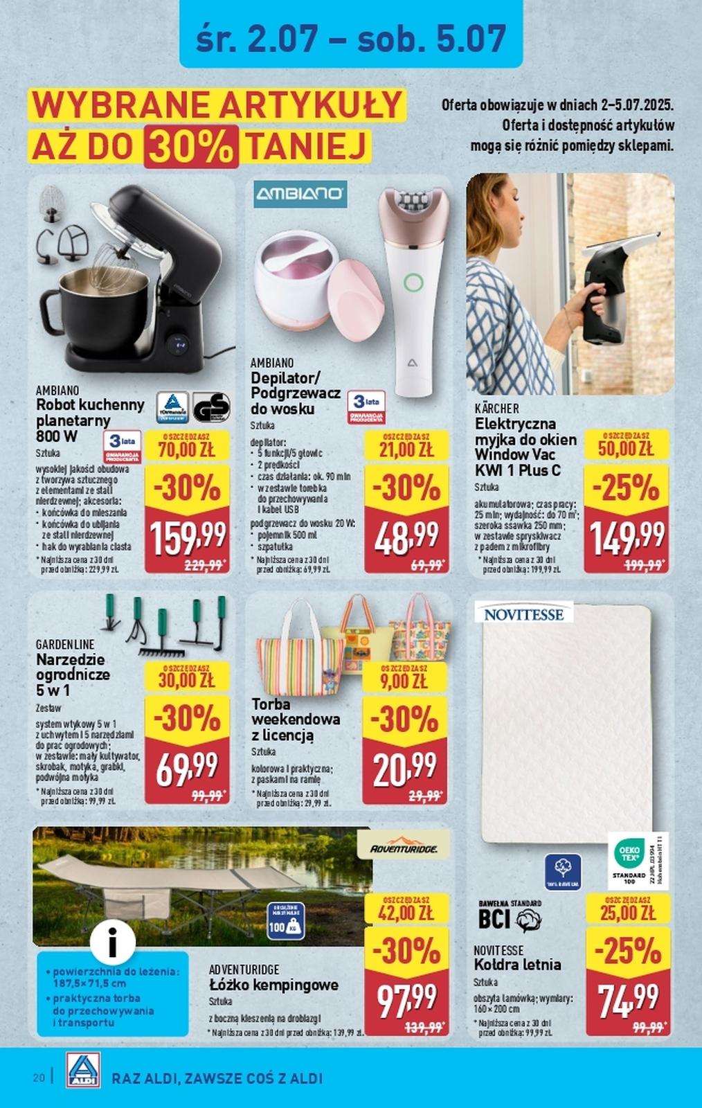 Gazetka promocyjna ALDI do 05/07/2025 str.20