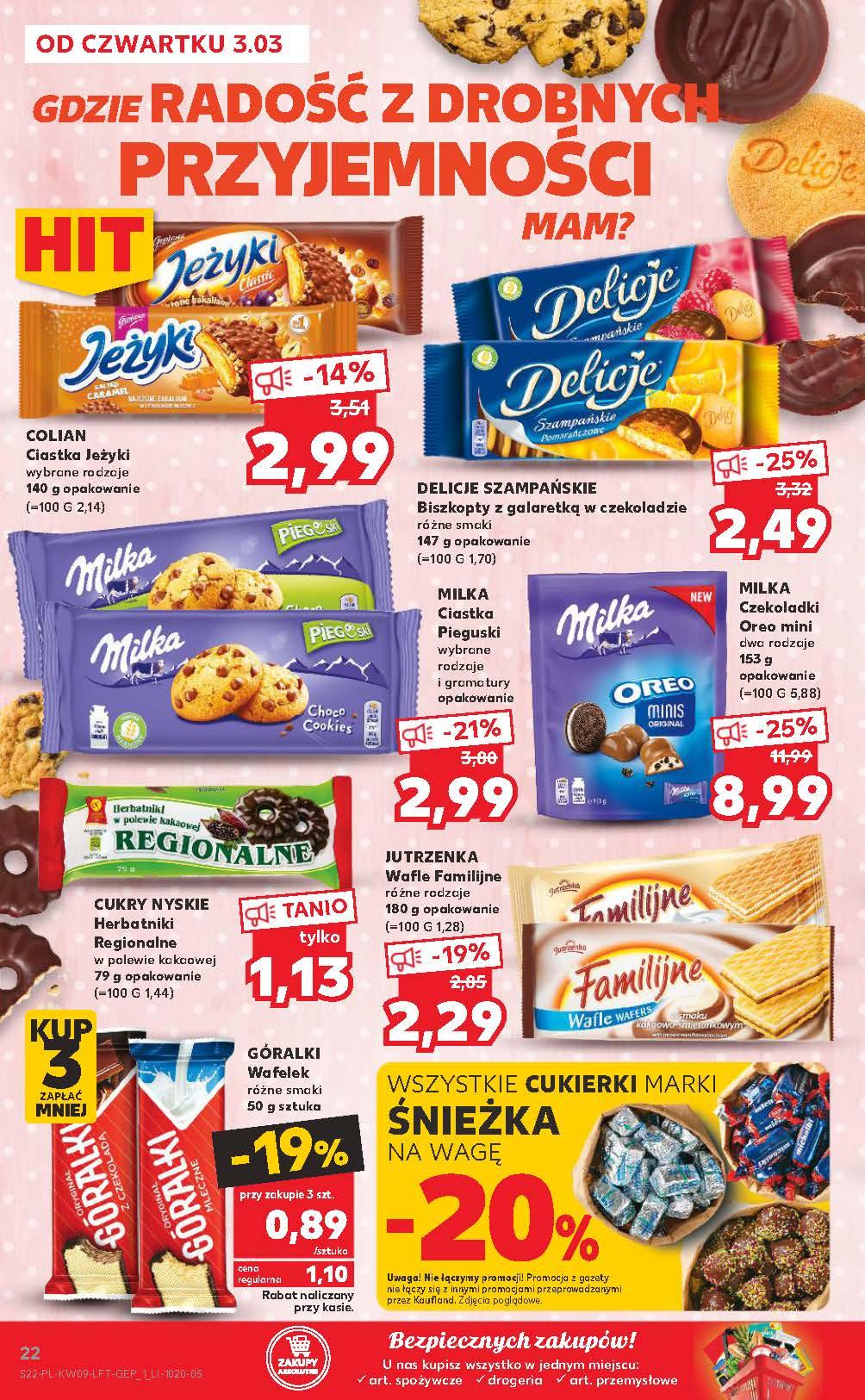 Gazetka promocyjna Kaufland do 09/03/2022 str.22