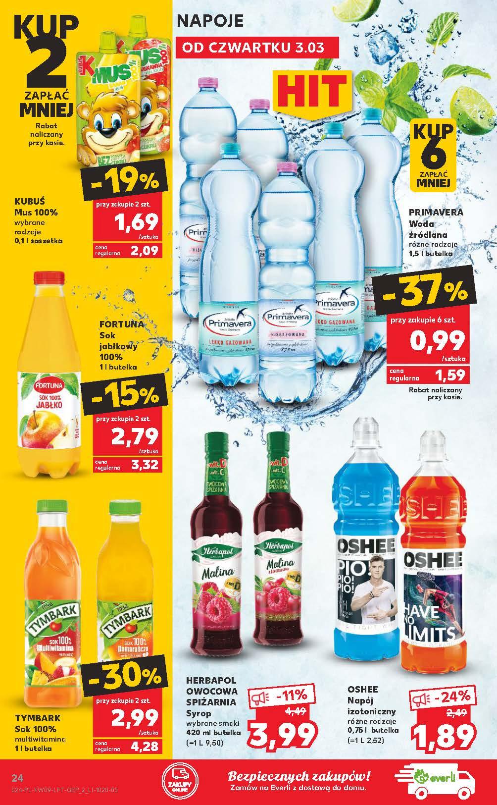 Gazetka promocyjna Kaufland do 09/03/2022 str.24