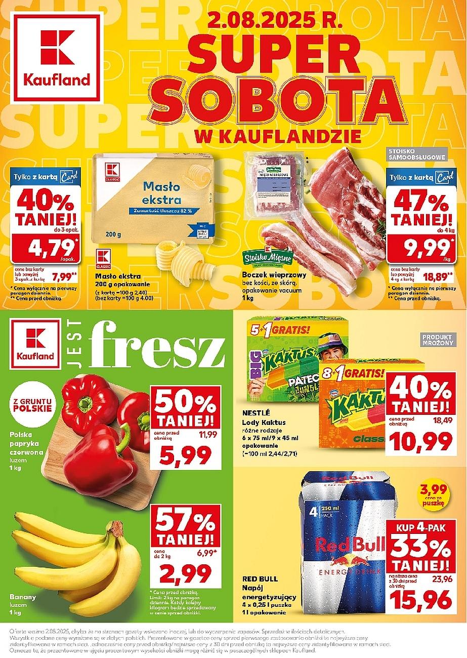 Gazetka promocyjna Kaufland do 02/08/2025 str.1