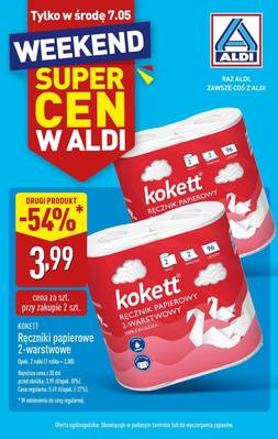 Aldi tylko w środę 