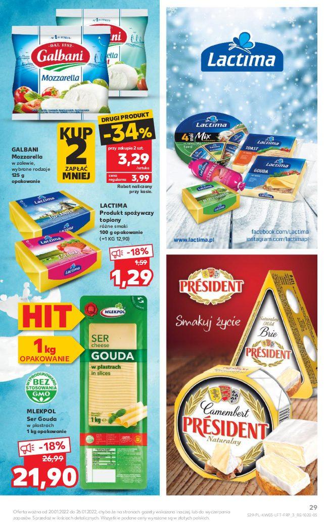 Gazetka promocyjna Kaufland do 26/01/2022 str.29