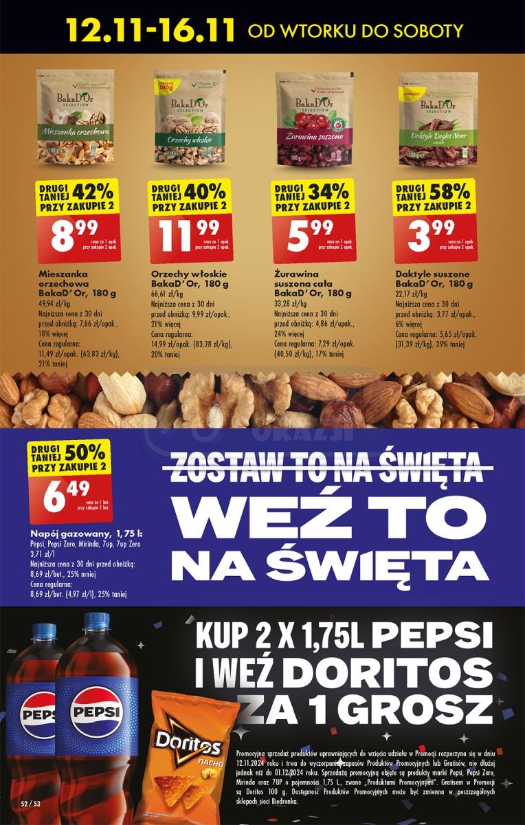 Gazetka promocyjna Biedronka do 16/11/2024 str.52