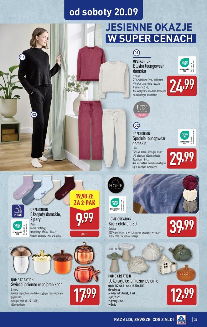 Gazetka promocyjna ALDI do 20/09/2025 str.39