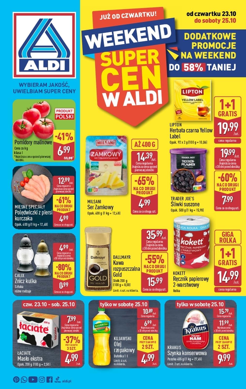 Gazetka promocyjna ALDI do 25/10/2025 str.1