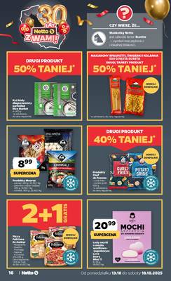 Netto od poniedziałku 