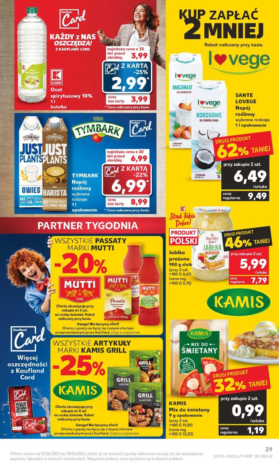 Gazetka promocyjna Kaufland do 28/06/2023 str.29