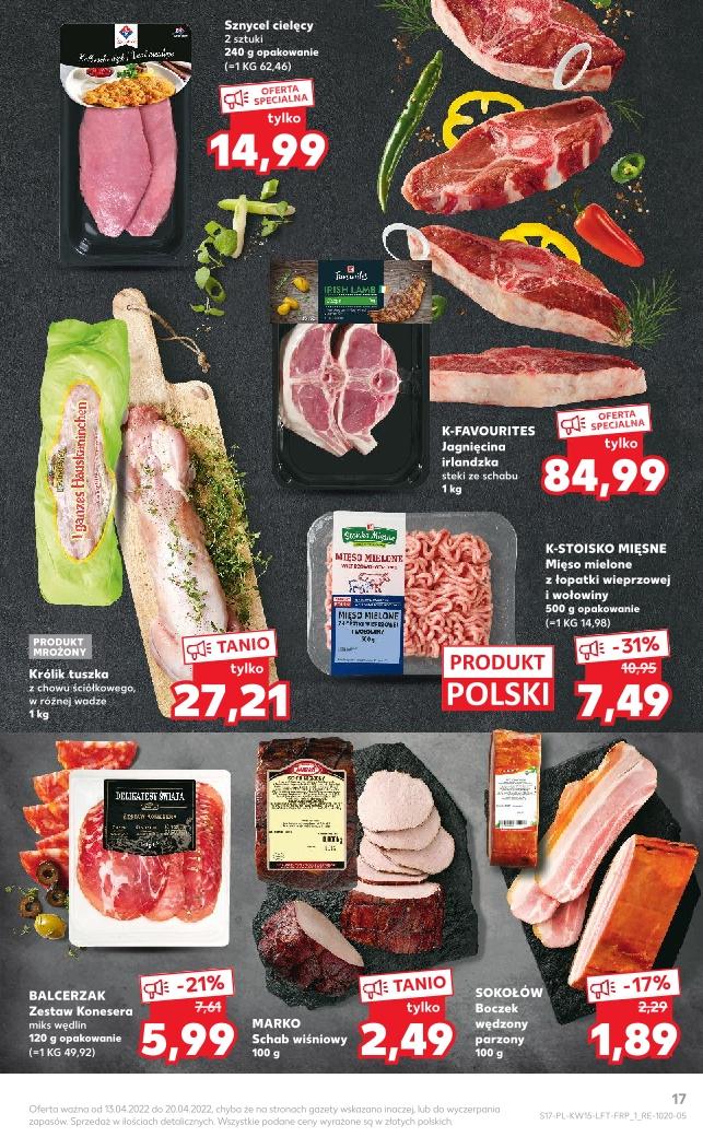 Gazetka promocyjna Kaufland do 20/04/2022 str.17